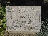 Twelve Tree Copse Cemetery - Hale, W